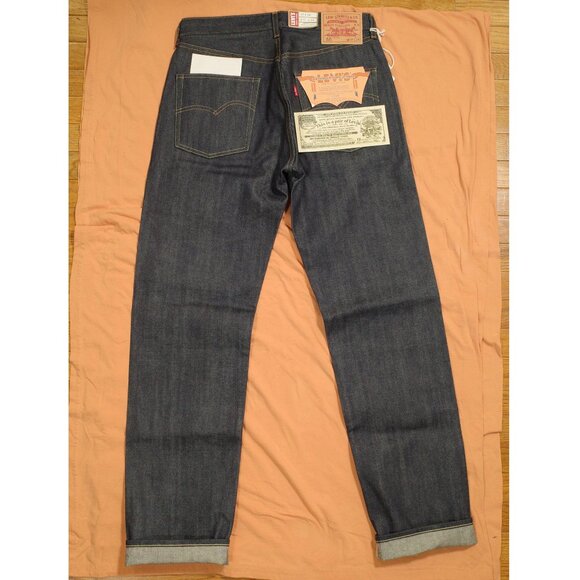 Levi's Vintage Clothing 1966 501 31 X 34 Selvedge Denim LVC Dead Stock New Japan - Picture 14 of 16